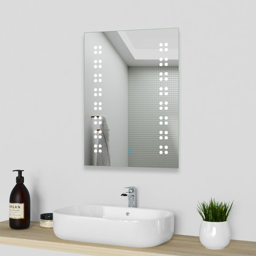 Bathroom mirror with led - mirror,