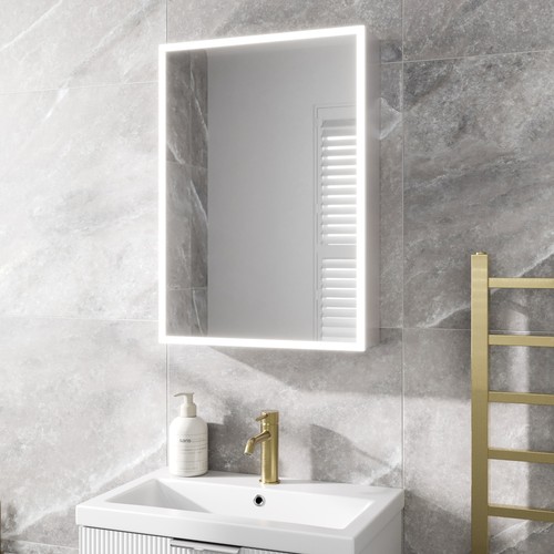Bathroom led mirror cabinet - bathroom,