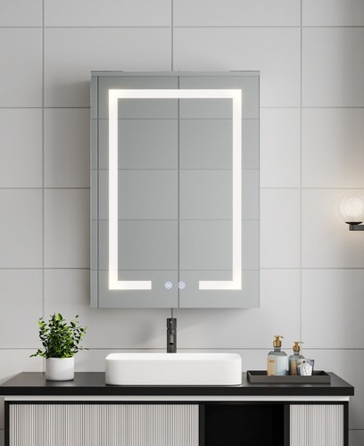 Led bathroom mirror cabinet - led,