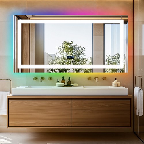 Bluetooth led bathroom mirror - led,