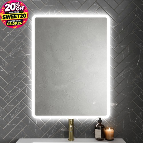 Rectangle led bathroom mirror - rectangle,