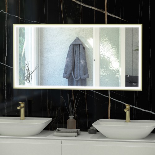 Rak art brushed gold square - brushed,