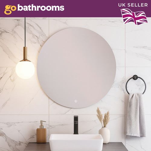 Round led bathroom mirror - led,