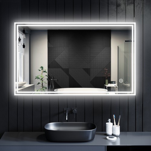 Bathroom led mirror with - mirror,