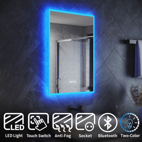 Led bathroom mirror with - led,