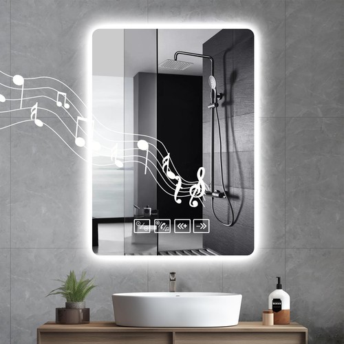 Led bathroom mirror with - bathroom,