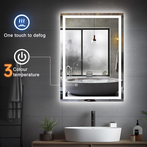Illuminated led bathroom - led,