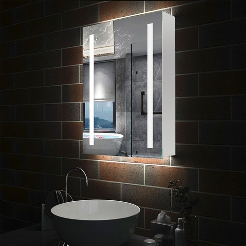 Led bathroom mirror cabinet - led,