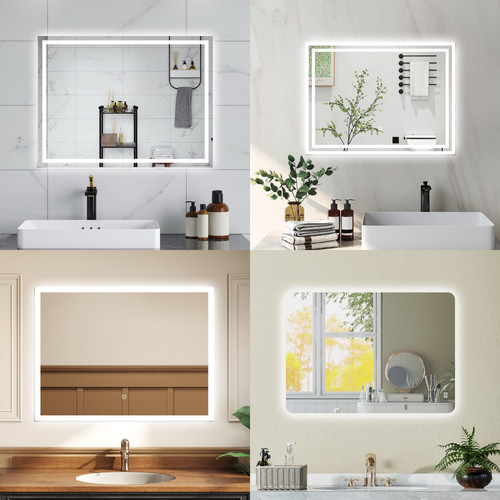 Wall mounted led bathroom - mounted,