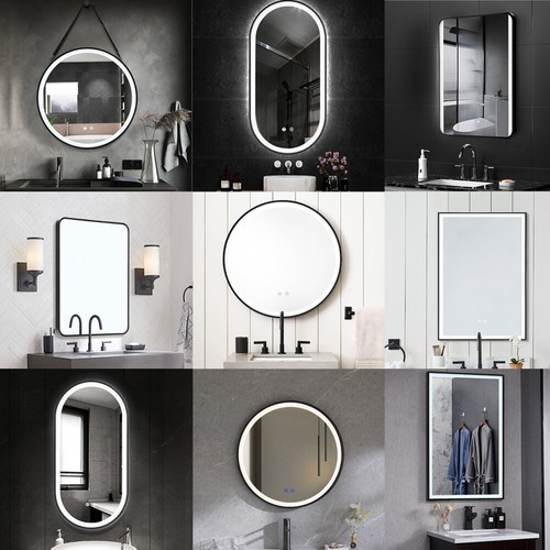 Led bathroom mirror with - led,