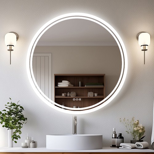 800x800mm bathroom mirror - 800x800mm,