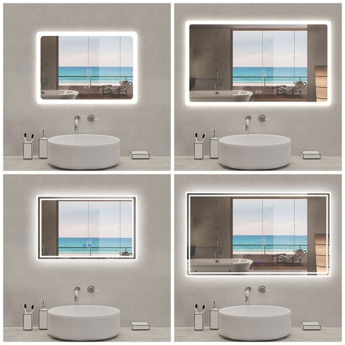 Led bathroom mirror - led,