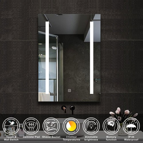 Bathroom colors led mirror - bathroom,