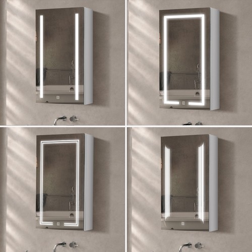 Led bathroom mirror cabinet - led,