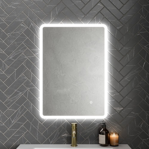 Rectangle led bathroom mirror - led,