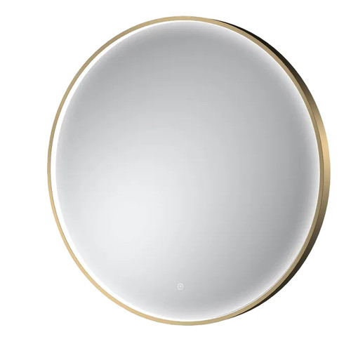 Round led bathroom mirror - round,