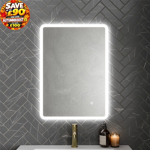 Rectangle led bathroom - led,