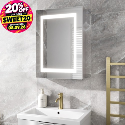 Bathroom led mirror - led, cabinet