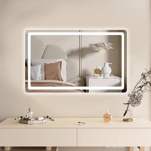 Led bathroom mirror - led, with